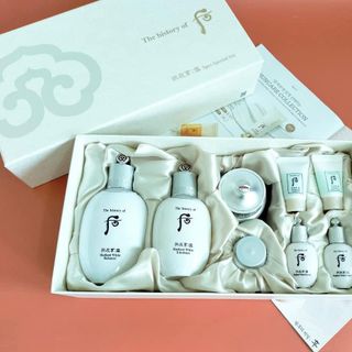 Whoo Radiant White Moisture. Set #whoo #trắng da, 8 sản phẩm hót trend.