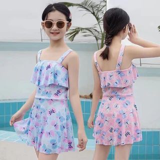 Bộ bơi áo tắm cho bé gái 6 7 8 9 10 11 12 tuổi