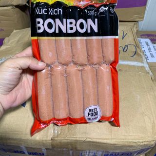 Xúc xích Bon Bon Romio 10D (500g / Gói) giá sỉ
