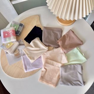 Set 3 quần lót nữ su thạch không viền su thạch băng tàng hình với túi xinh xắn tiện lợi đi du lịch