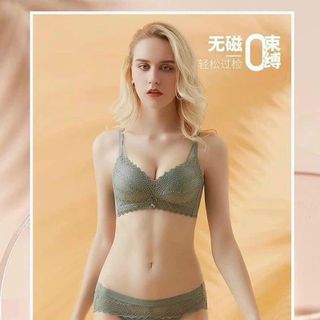 Áo lót ngực nữ pha ren đệm vừa nâng ngực nhẹ nhàng, bản lưng su to rộng không hằn ms 1516