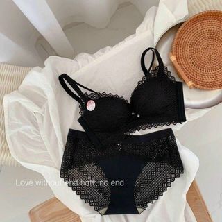 Áo lót ngực nữ pha ren đệm vừa nâng ngực nhẹ nhàng, bản lưng su to rộng không hằn ms 1516