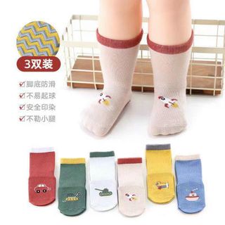 Tất vớ sơ sinh trẻ em cổ cao chống trơn trượt cho bé từ 0 đến 2 tuổi