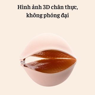 Tặng kèm dây trong - Áo dán nâng ngực đệm dày 6cm, áo cài trước tạo khe siêu nâng p41