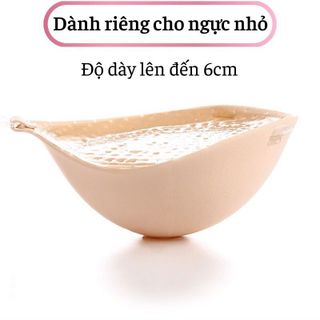 Tặng kèm dây trong - Áo dán nâng ngực đệm dày 6cm, áo cài trước tạo khe siêu nâng p41