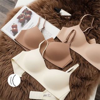 Áo Lót Nữ Một Mảnh Không Gọng Quai Bản To Không Đường May Chống Chảy Xệ Thoáng Khí Thoải Mái 1128