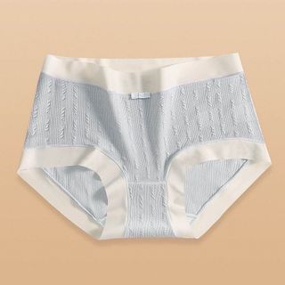Combo 5 Quần Lót Nữ Cotton Dệt Kim Hạt Gạo Viền Su Đúc Không Lộ Viền Kháng Khuẩn