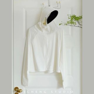 Áo Chống Nắng Nữ Chống Tia Cực Tím Chất Băng Lụa Siêu Mát,Áo Choàng Rộng Dài Tay Có Mũ Vành Cao Su Mỏng Nhẹ Chống Tia UV