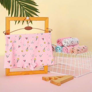 Combo 5 Quần chip đùi mặc váy cho bé gái chất liệu cotton kháng khuẩn thoáng mát cho bé từ 15 - 40kg