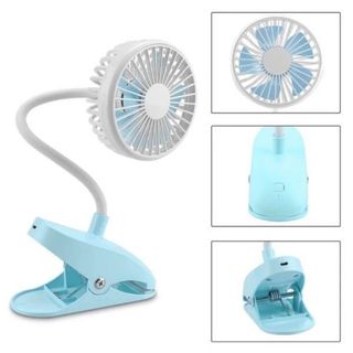 Quạt Kẹp Tích Điện Uốn Cong (Thùng 96 Cái)