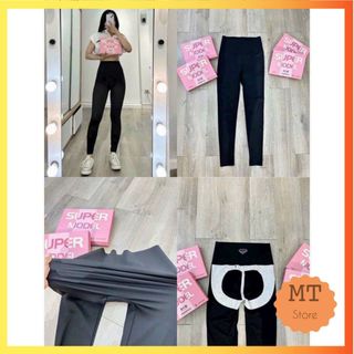 Quần Legging 6D Super Modal Co Giãn, Nâng Mông Hộp Hồng  Thon Gọn Chân, Quần Legging Nâng Mông Bigsize Cho Nữ
