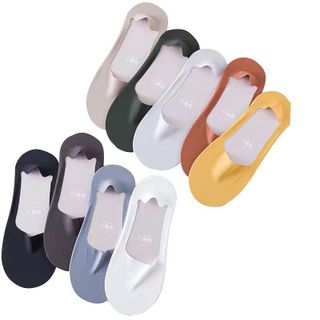Tất vớ lụa lạnh mỏng mát màu trơn thoáng khí chống hôi chân cho nam nữ