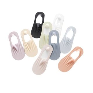 Tất vớ lụa lạnh mỏng mát màu trơn thoáng khí chống hôi chân cho nam nữ