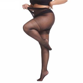[ Bigsize 55-100kg] Quần tất bigsize SK cho người béo, Quần tất giấy siêu mỏng siêu dai 2 màu da, đen