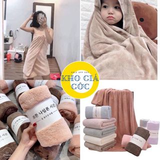 Khăn Tắm Hàn Quốc 1m4*70cm Siêu Thấm
