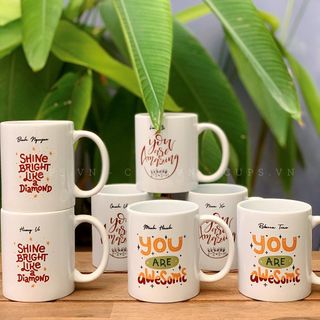 Phôi ly sứ in chuyển nhiệt sẵn hàng số lượng lớn ở Hcm