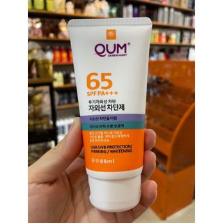Kem Chống Nắng Nâng Tông Tinh Chất Trà Xanh, Rau Má QUM 65+