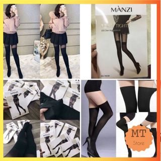 Quần tất giả bốt boot chống xước siêu dai Manzi cá tính