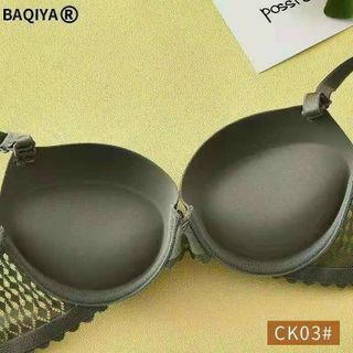 Áo lót ngực nữ đệm dày Ck03 nâng ngực tạo khe chất liệu su đúc không gọng