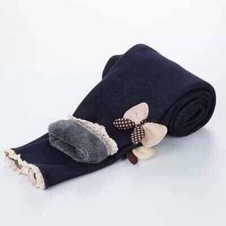 Quần legging giả bò jean lót lông bên trong siêu ấm cho bé 2 3 4 5 6 7 8 9 tuổi
