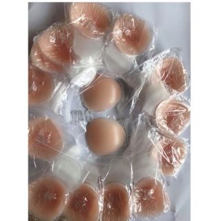 Miếng Dán Nâng Ngực Silicon Có Nút Cài Định Hình Tạo Khe Nâng Ngực