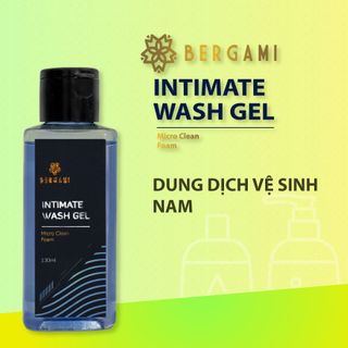 Dung dịch vệ sinh nam Bergami 130ml giá sỉ