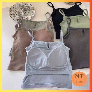 Áo Bra Siêu Xinh Chất Cotton Gân Dày Dặn 6697