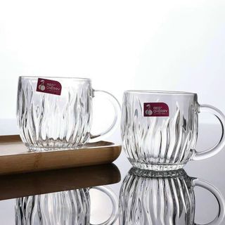 BỘ 6 LY THỦY TINH CÓ QUAI ZB- 21A SANG TRỌNG