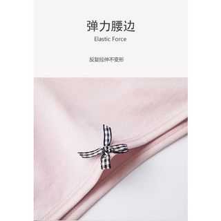 Quần lót nữ cotton đính nơ màu pastel xinh xắn