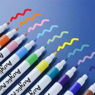 Bút Màu Nước Acrylic Loại Túi 60 Màu