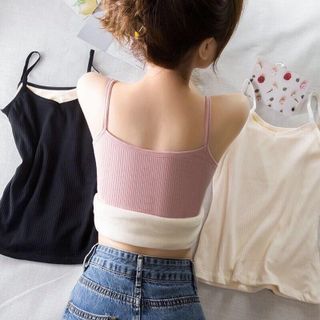 Áo Bra Hai Dây lót lông thỏ mịn giữ nhiệt, siêu ấm (hàng cao cấp)