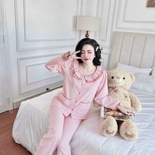Dài xốp đũi thiết kế tiểu thư cao cấp