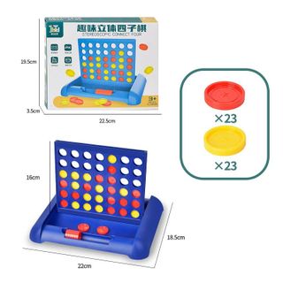Bộ Đồ Chơi Cờ Caro Thả Viên Nhựa Xếp Hình Rèn Luyện Tư Duy Không Gian Đa Chiều Thông Minh LOẠI LỚN