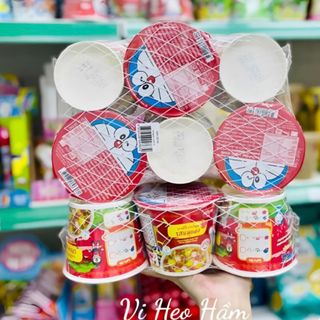 Lốc 6 ly mì tôm Doraemon Thái Lan