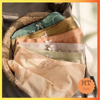 QUẦN LÓT COTTON THÔNG HƠI VIỀN REN 3312