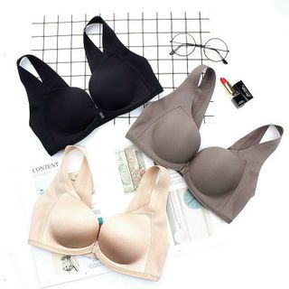Áo lót su đúc nâng ngực không gọng cài trước, áo lót mẫu mới hottrend