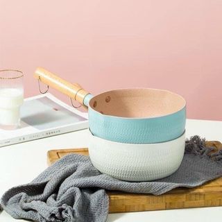 CHẢO SÂU LÒNG CERAMIC LÚA MẠCH ( SIZE 18CM ) ( KHÔNG KÈM XỬNG , NẮP )