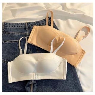 Áo lót su đúc cúp ngực cài trước đệm bàn tay nâng ngực 2 dây có thể tháo rời 557