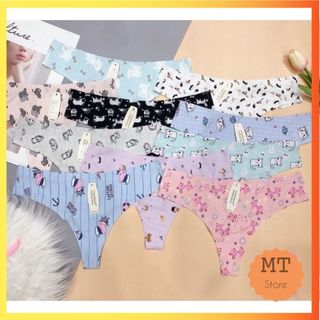 QUẦN LÓT LỌT KHE SU ĐÚC KHÔNG LỘ VIỀN HỌA TIẾT CUTE 013