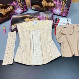 Đai latex gen nịt bụng định hình chuẩn đường cong cơ thể chất liệu thông hơi cao cấp 2744