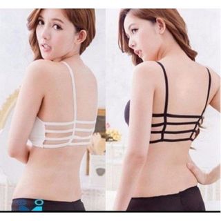 Áo lót lá 3 dây trẻ em học sinh mút đệm mỏng thoáng mát