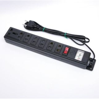 Ổ ĐIỆN 7 PHÍCH CẮM-CÓ CÔNG TẤC