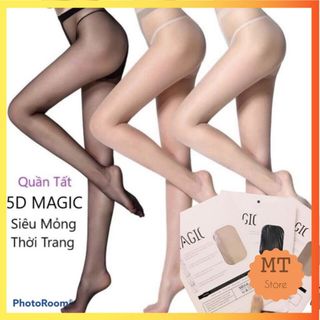 Quần tất giấy nữ siêu mỏng tàng hình 5D Magic Hàn Quốc