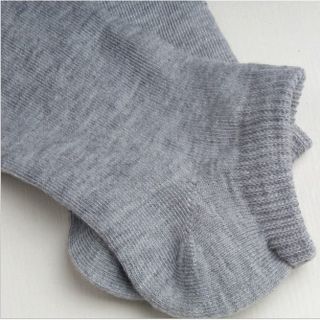 Tất vớ nam nữ cổ ngắn cổ cao màu trơn chất liệu cotton dệt thoáng khí khử mùi 3 màu đen , xám , trắng