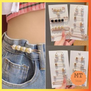 SET 4 KIM BĂNG, GIM CÀI QUẦN THU NHỎ EO, KHUY CÀI ÁO SIÊU HOT CÁ TÍNH