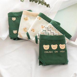 Quần Chíp Gấu Xanh 19 Quần Lót Nữ Cute Cotton Quảng Châu Cao Cấp Sexy Xịn Đẹp