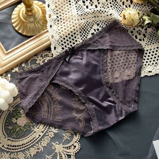 Quần lót lụa phối ren lạnh cao cấp 226