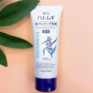 Sữa Rửa Mặt Tẩy Trang Làm Sáng Da Hato mugi 170g Nhật Giúp làm sạch da, loại bọ bụi bẩn và bã nhờn cho da thoáng sạch, mịn màng