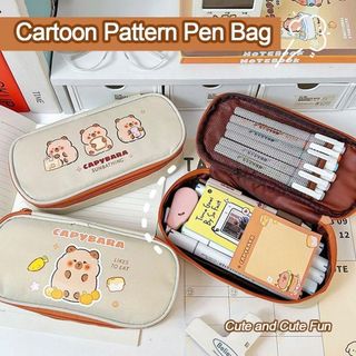 Túi đựng bút capybara CANVAS