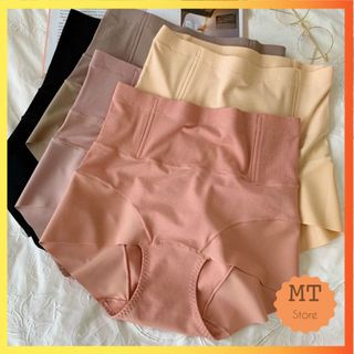 Quần lót nữ cạp cao gen nịt bụng có thanh chống cuộn định hình eo thon